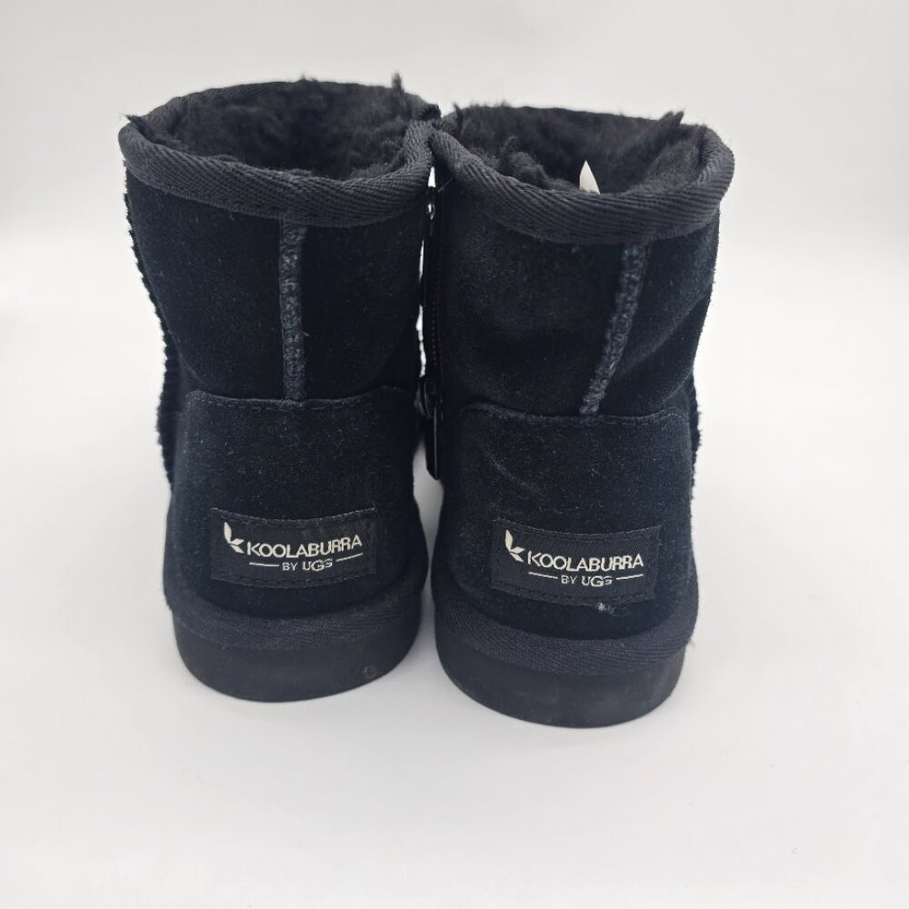 UGG Koolaburra Girls Mini Boots Black Size 13 - Picture 2 of 10